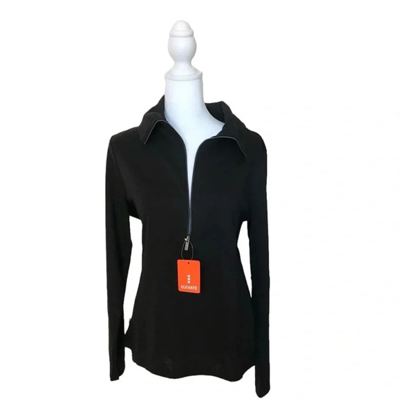 Elevate Women's Stratton Knit Half Zip NWT - Picture 2 of 9